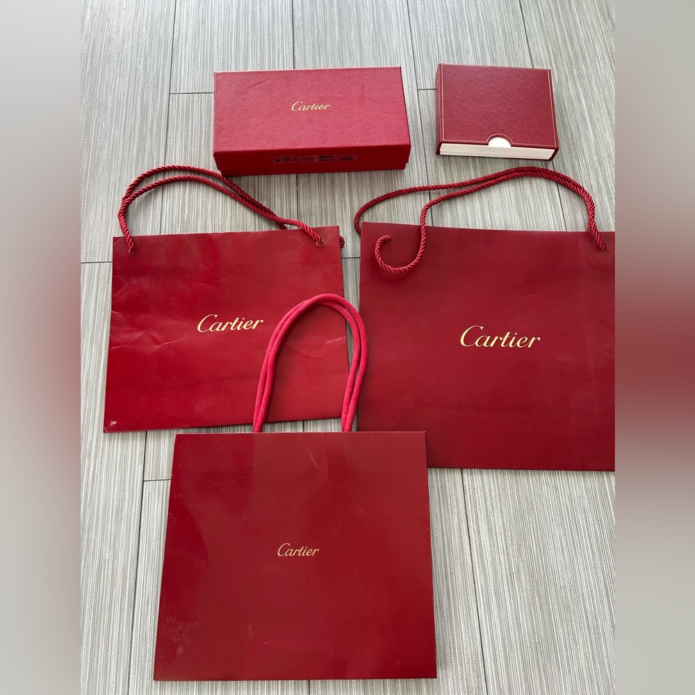 Cartier  bags boxes